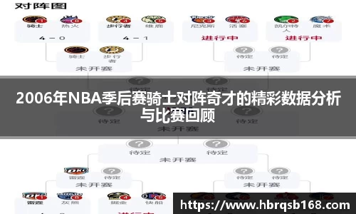 2006年NBA季后赛骑士对阵奇才的精彩数据分析与比赛回顾